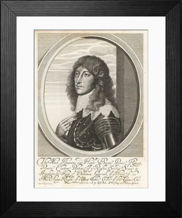 Framed Print : Prince Rupert of the Rhine, Duke of Cumberland, 1619-1682 Framed Print : Prince Rupert of the Rhine, Duke of Cumberland, 1619-1682