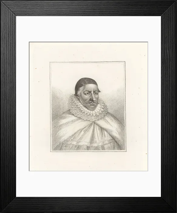 Framed Print : William Fiennes, 1st Viscount Saye and Sele, 1582-1662 Framed Print : William Fiennes, 1st Viscount Saye and Sele, 1582-1662