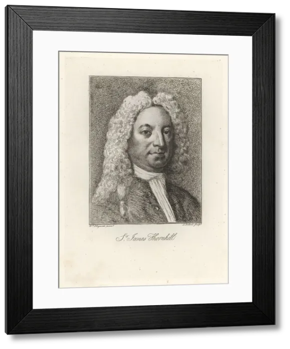 Framed Print : Sir James Thornhill, English baroque painter, 1675-1734 Framed Print : Sir James Thornhill, English baroque painter, 1675-1734