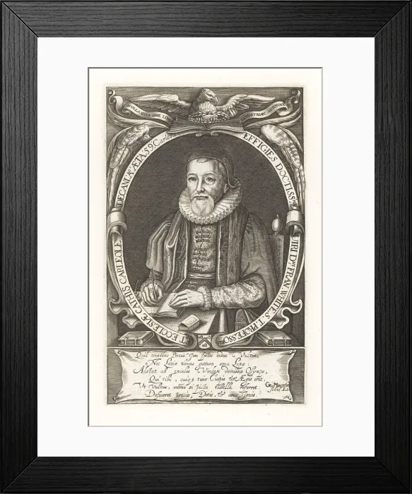 Framed Print : Francis White, English bishop, c.1564-1638 Framed Print : Francis White, English bishop, c.1564-1638