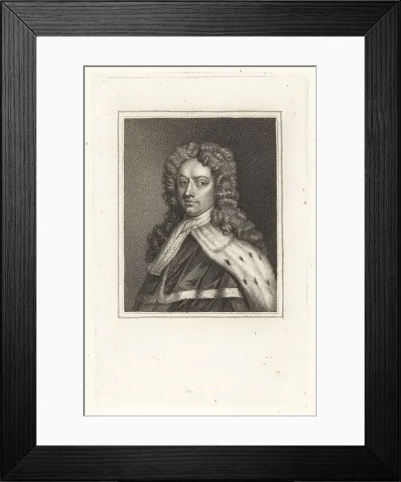Framed Print : Philip Wharton, Duke of Wharton, 1698-1731 Framed Print : Philip Wharton, Duke of Wharton, 1698-1731