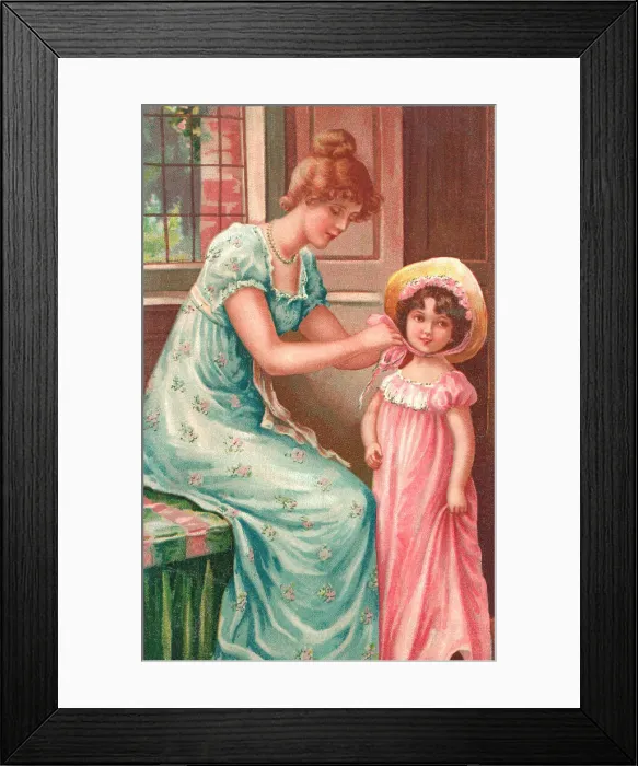 Framed Print : Mother & Daughter Framed Print : Mother & Daughter