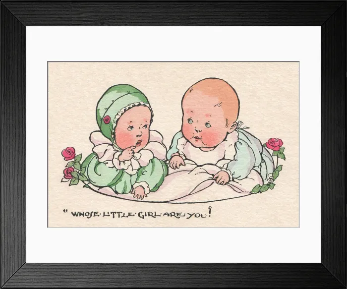 Framed Print : Happy Babies Framed Print : Happy Babies