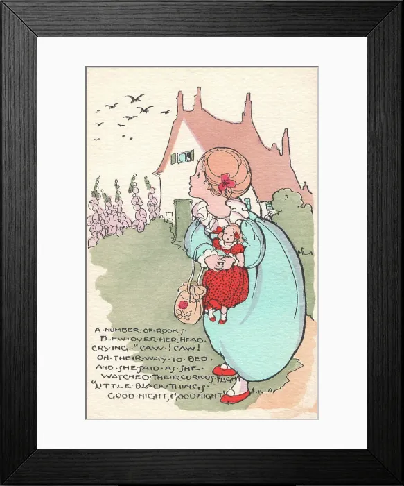 Framed Print : Nursery Rhyme Framed Print : Nursery Rhyme