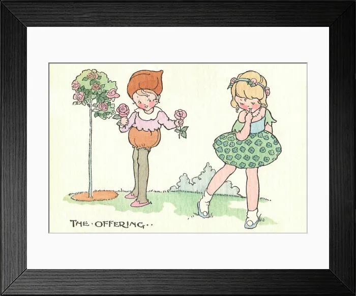 Framed Print : An Offering Framed Print : An Offering