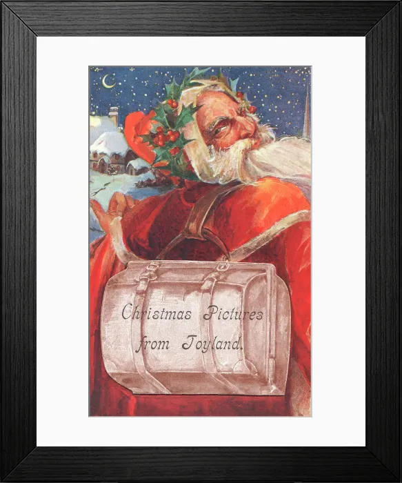 Framed Print : Santa Claus Framed Print : Santa Claus