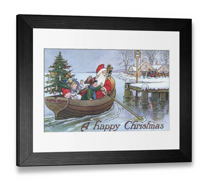 Framed Print : Santa Claus Framed Print : Santa Claus