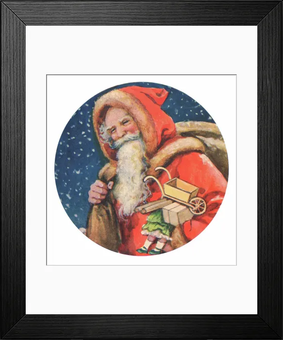 Framed Print : Santa Claus Framed Print : Santa Claus