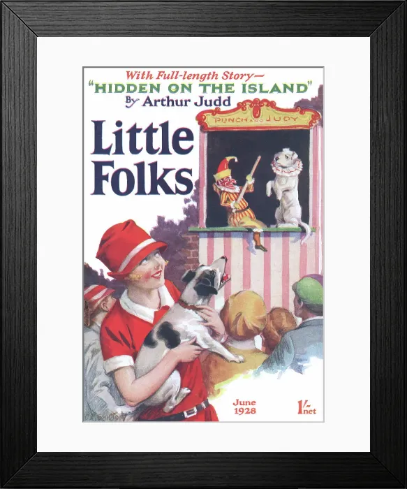Framed Print : Punch & Judy