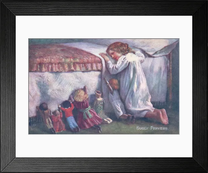 Framed Print : Saying Prayers Framed Print : Saying Prayers