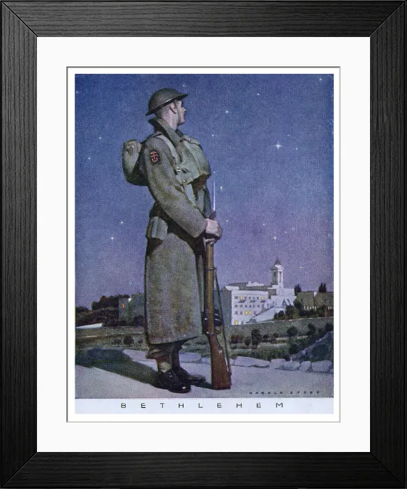 Framed Print : British in Palestine Framed Print : British in Palestine