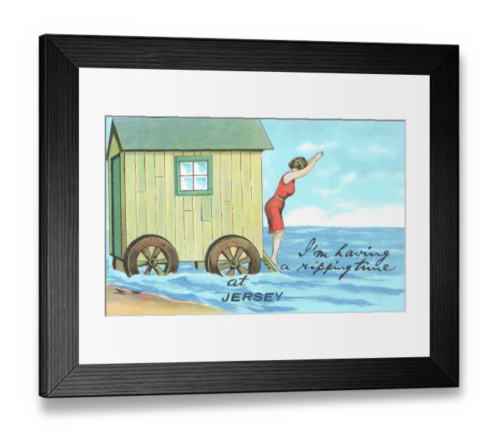 Framed Print : Bathing Machine Framed Print : Bathing Machine