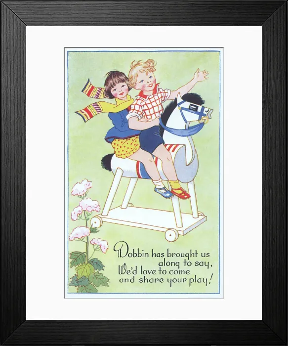 Framed Print : Rocking Horse Framed Print : Rocking Horse