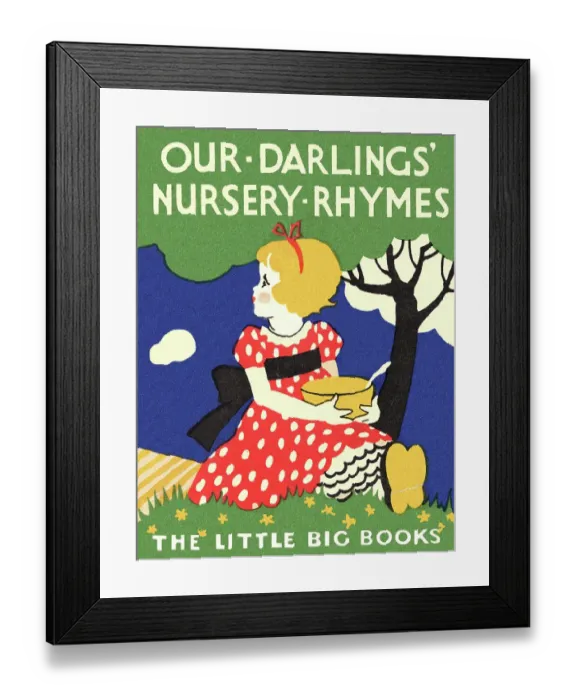 Framed Print : Little Miss Muffett Framed Print : Little Miss Muffett