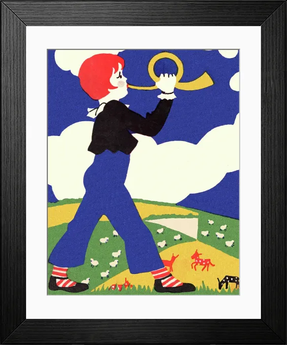 Framed Print : Little Boy Blue Framed Print : Little Boy Blue