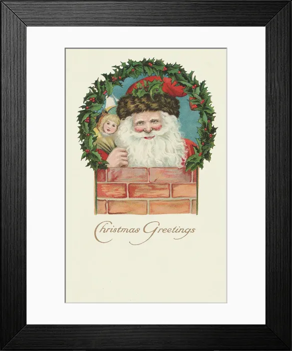 Framed Print : Santa Claus Framed Print : Santa Claus