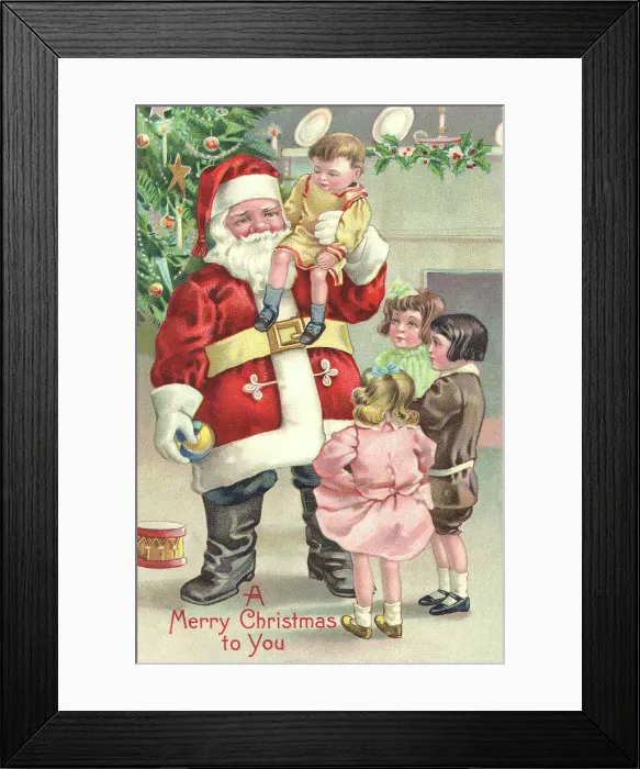 Framed Print : Santa Claus Framed Print : Santa Claus