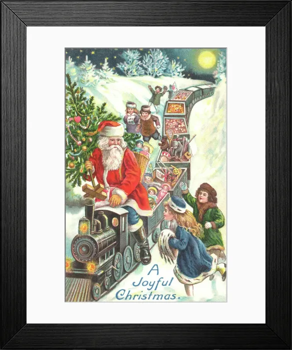 Framed Print : Santa Claus Framed Print : Santa Claus