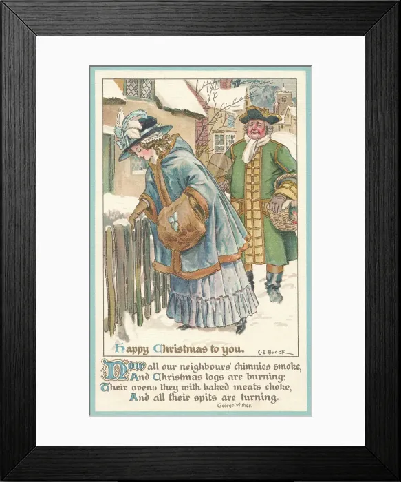 Framed Print : Charles Edward Brock Framed Print : Charles Edward Brock