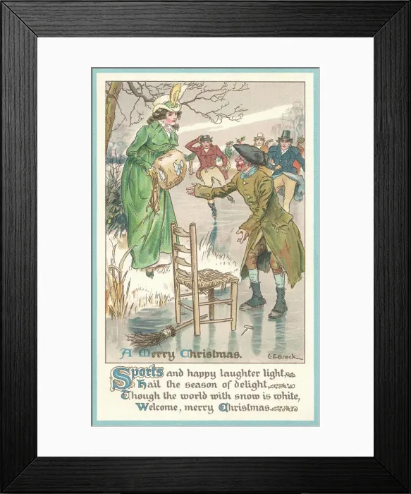 Framed Print : Charles Edward Brock Framed Print : Charles Edward Brock