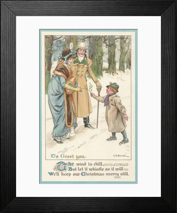 Framed Print : Charles Edward Brock Framed Print : Charles Edward Brock