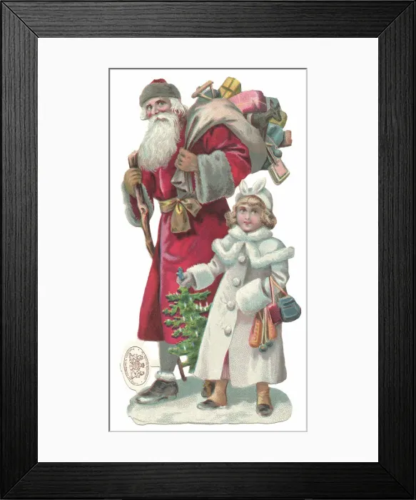 Framed Print : Santa Claus Framed Print : Santa Claus