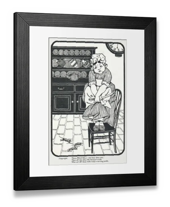 Framed Print : Three Blind Mice Framed Print : Three Blind Mice