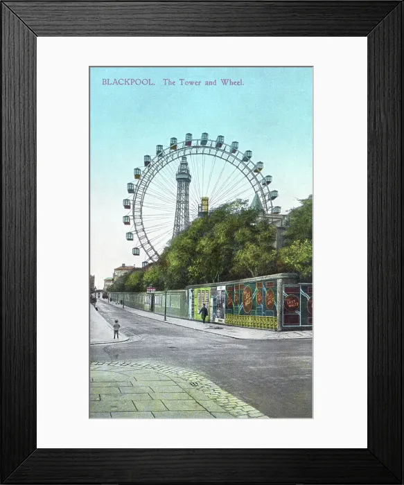 Framed Print : Blackpool Wheel Framed Print : Blackpool Wheel