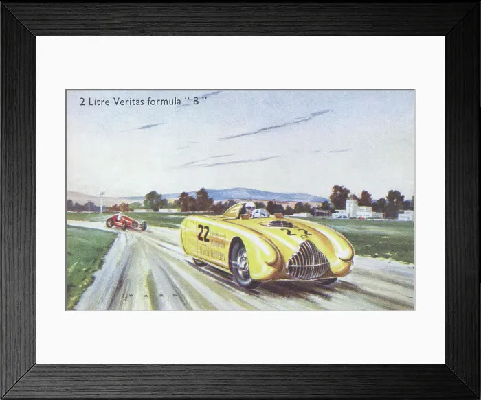 Framed Print : 2 litre Veritas, Formula B Framed Print : 2 litre Veritas, Formula B