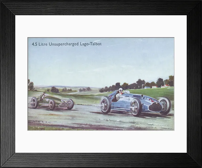 Framed Print : 4.5 litre Lago-Talbot Framed Print : 4.5 litre Lago-Talbot
