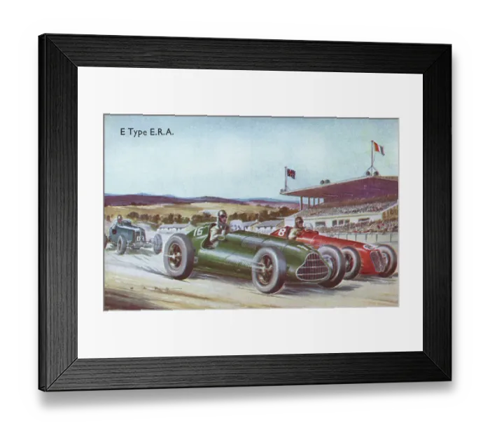Framed Print : E-type ERA Framed Print : E-type ERA