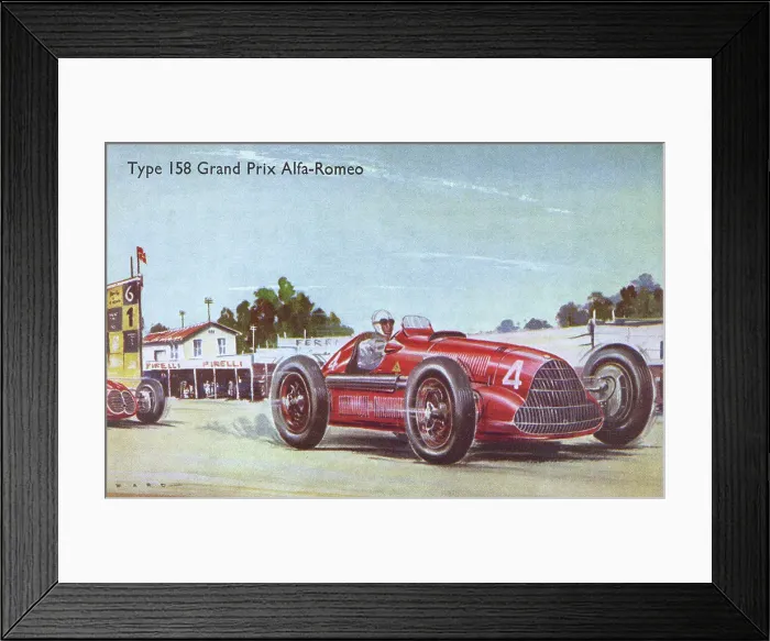 Framed Print : Type 158 Alfa Romeo Framed Print : Type 158 Alfa Romeo