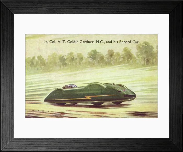 Framed Print : Gardner Jaguar Special Framed Print : Gardner Jaguar Special