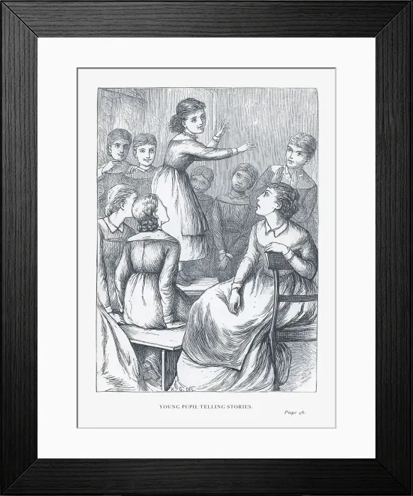 Framed Print : Kate Greenaway Framed Print : Kate Greenaway
