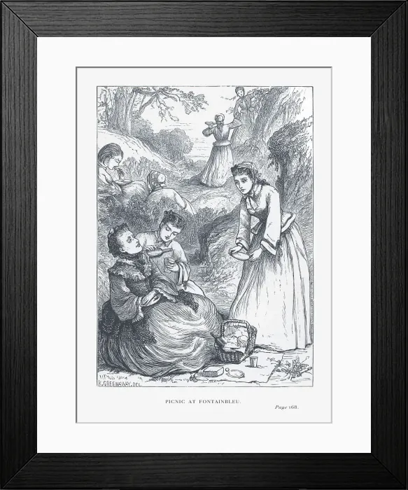Framed Print : Kate Greenaway Framed Print : Kate Greenaway