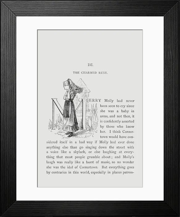 Framed Print : Kate Greenaway Framed Print : Kate Greenaway