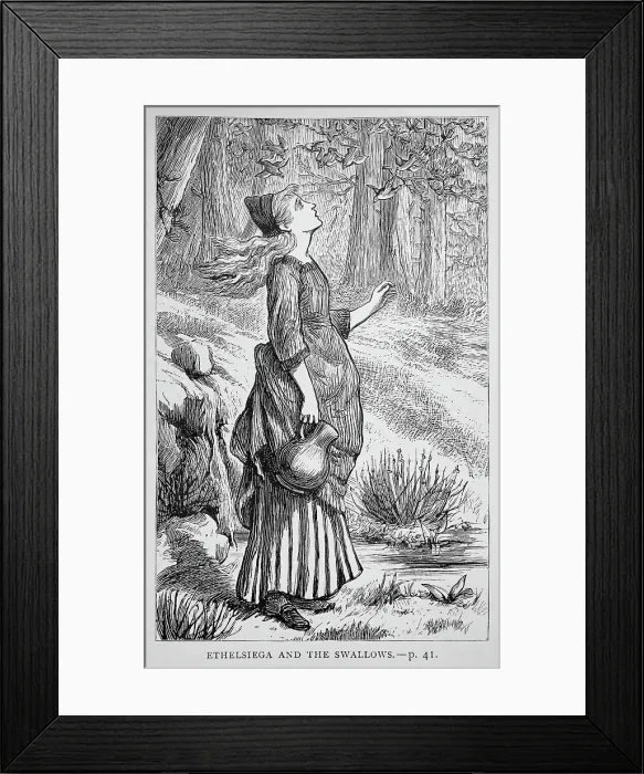 Framed Print : Kate Greenaway Framed Print : Kate Greenaway