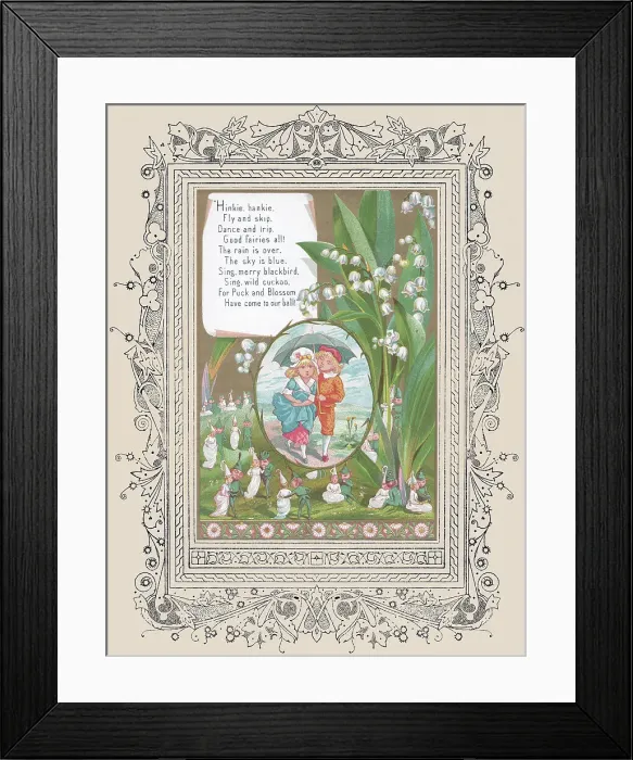 Framed Print : Kate Greenaway Framed Print : Kate Greenaway