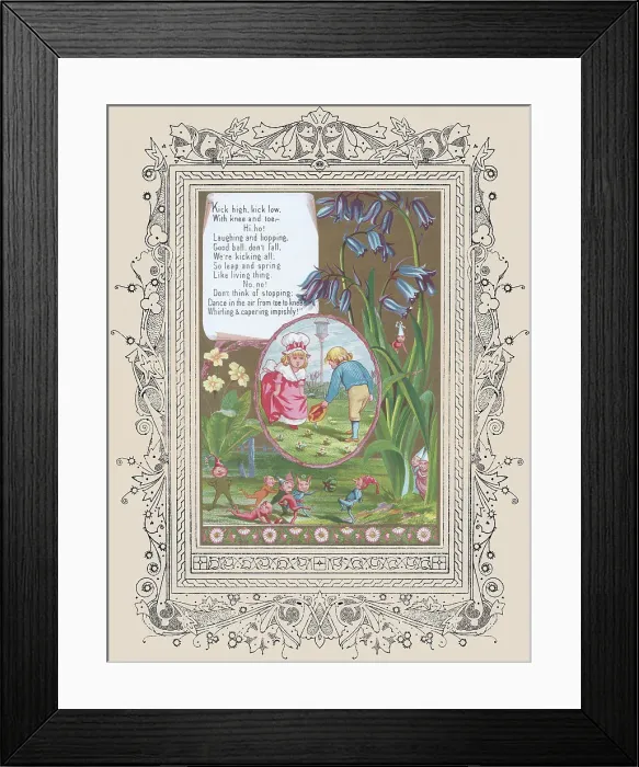 Framed Print : Kate Greenaway Framed Print : Kate Greenaway
