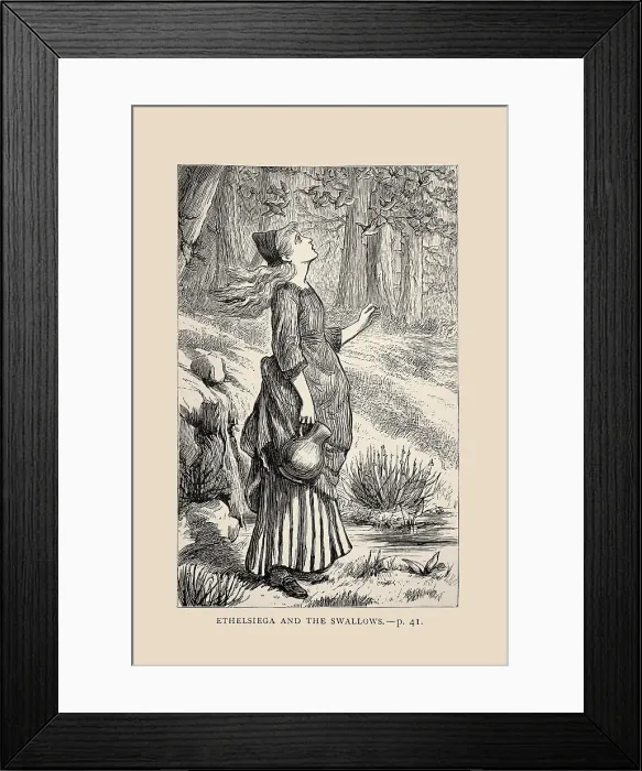 Framed Print : Kate Greenaway Framed Print : Kate Greenaway