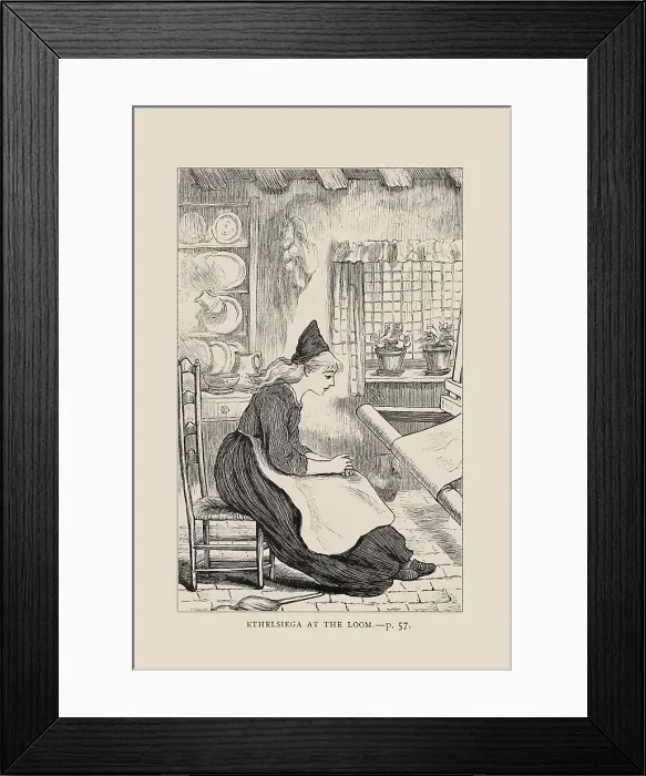 Framed Print : Kate Greenaway Framed Print : Kate Greenaway