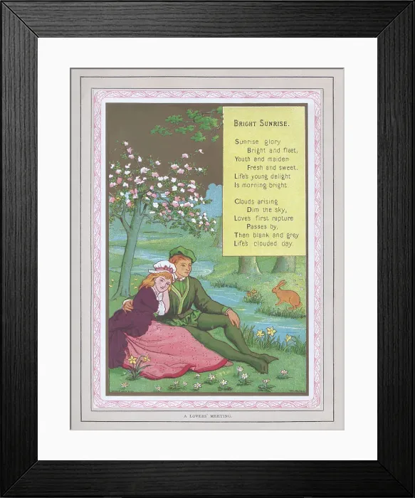 Framed Print : Kate Greenaway Framed Print : Kate Greenaway