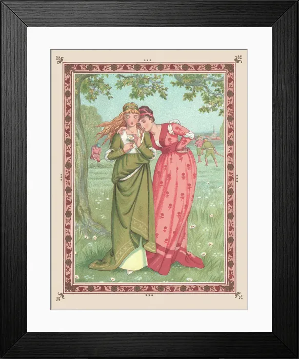 Framed Print : Kate Greenaway Framed Print : Kate Greenaway