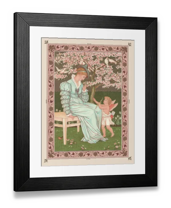Framed Print : Walter Crane Framed Print : Walter Crane