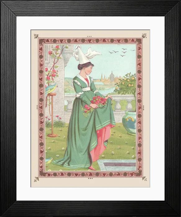 Framed Print : Kate Greenaway Framed Print : Kate Greenaway