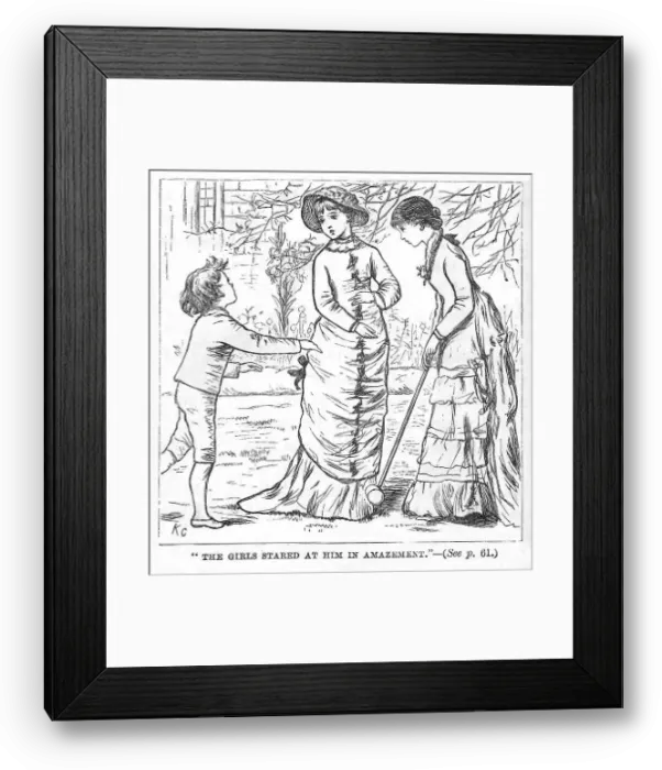 Framed Print : Kate Greenaway Framed Print : Kate Greenaway