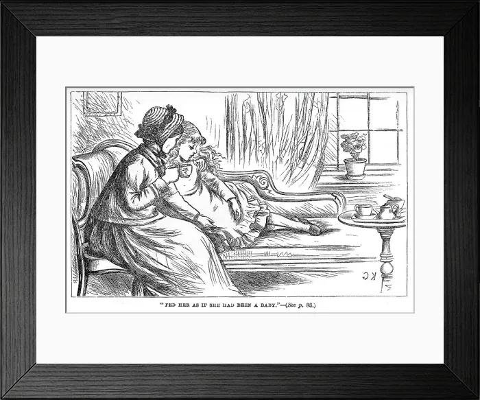 Framed Print : Kate Greenaway Framed Print : Kate Greenaway