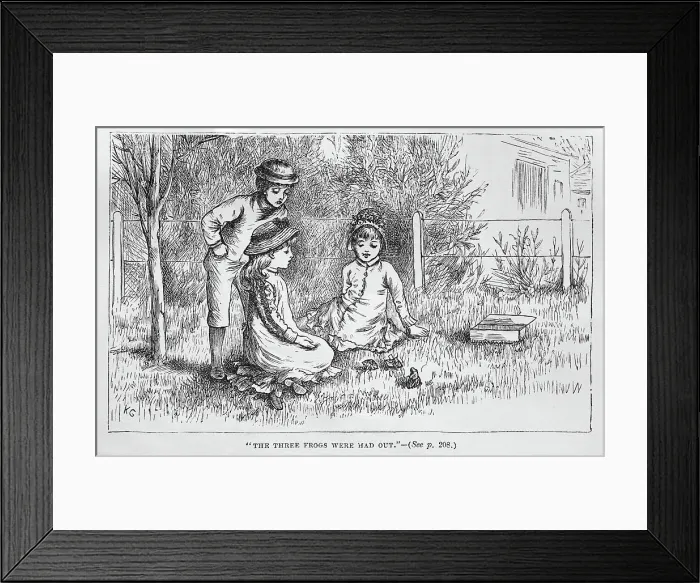 Framed Print : Kate Greenaway Framed Print : Kate Greenaway