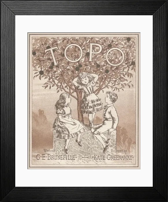 Framed Print : Kate Greenaway Framed Print : Kate Greenaway