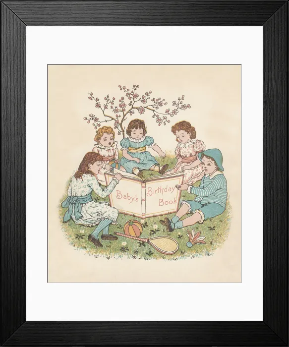Framed Print : Kate Greenaway